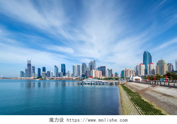 中国青岛的城市建设青岛旅游天津旅游